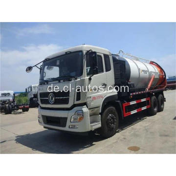 Dongfeng 6x4 12000L Sweeage Vakuumtank Fäkalsaug Tanker Tankwagen